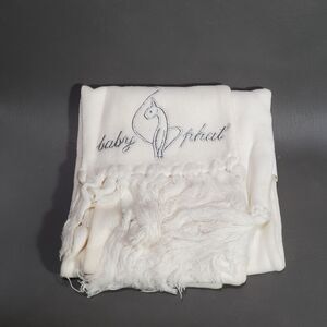 Baby Phat Scarf Y2K Vintage Silver Cat Winter Outdoor Classic Hip Hop Urban